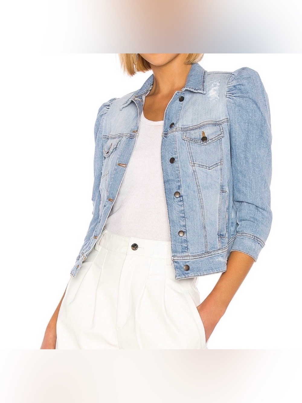 Retrofete Light Blue Denim Jean Jacket